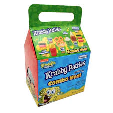 Krabby Patties Combo Meal Box (4.4oz)