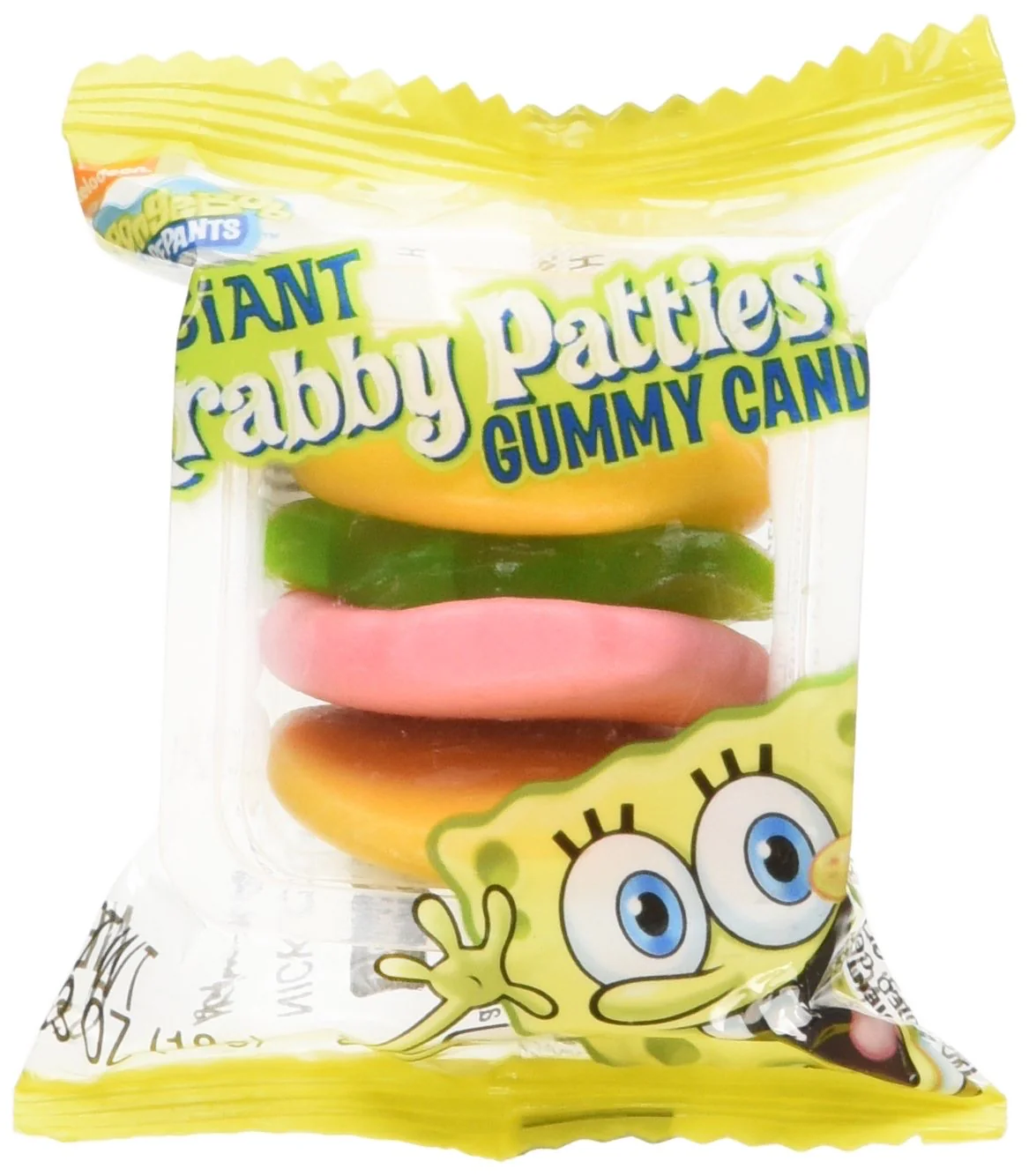 Krabby Patties Gummy Candy 0.62 oz