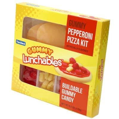 Lunchables Gummy - Pepperoni Pizza Kit (6.3oz)