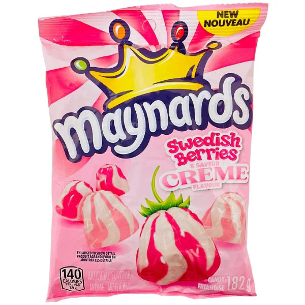 Maynards Swedish Berries & Creme 182g