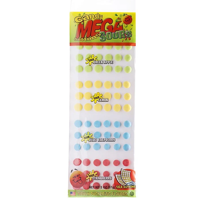 Mega Candy Buttons - Sour