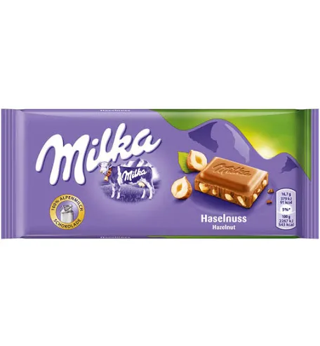 Milka Hazelnut Bar