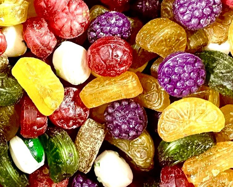 Old Fashioned Chocolate Filled Hard Candy (12oz)