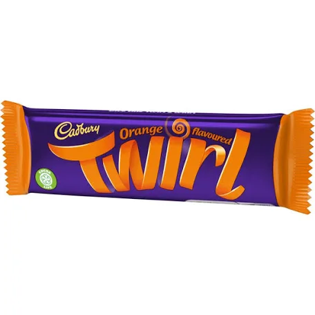 Orange Twirl Bar