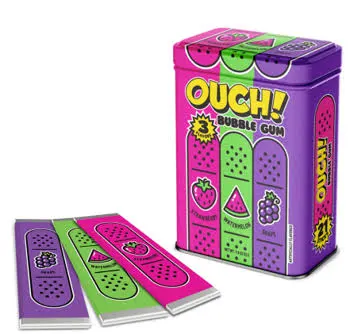 Ouch! Bubble Gum (2oz)