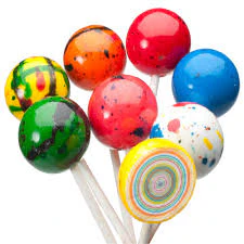 Paintball Pop - Jawbreaker on a Stick (One)