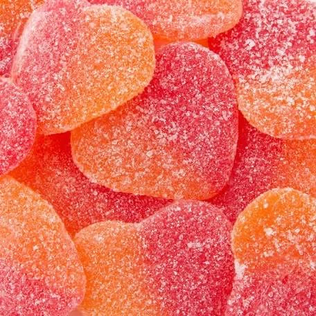 Peach Gummy Hearts (12oz)