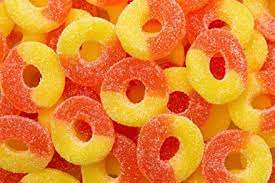 Gummy Peach Rings (12oz)