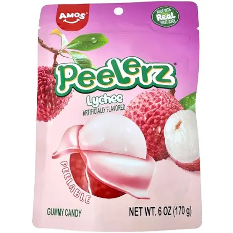 Peelerz Gummy Lychee (6oz)