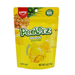Peelerz Gummy Pineapple (6oz)
