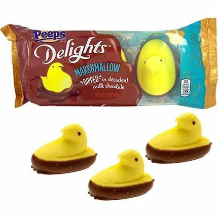 Peeps Delights Yellow Chocolate Dipped (3 ct)