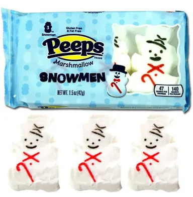 Peeps Snowmen (3ct)
