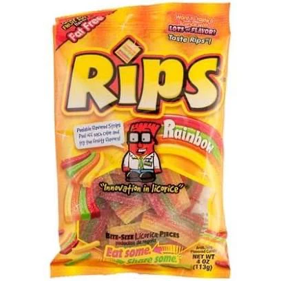 Rainbow Rips Bites (4oz)