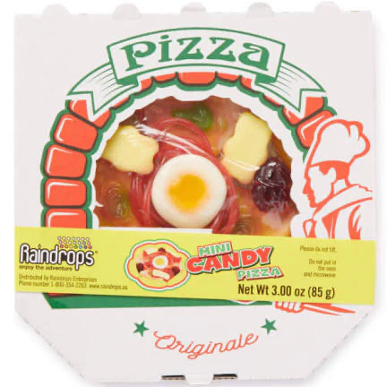 Raindrops Gummy Pizza 3oz