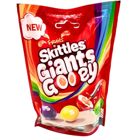 Skittles Giants Gooey - UK Version (125g)