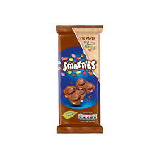 Smarties Milk Chocolate Block 90g