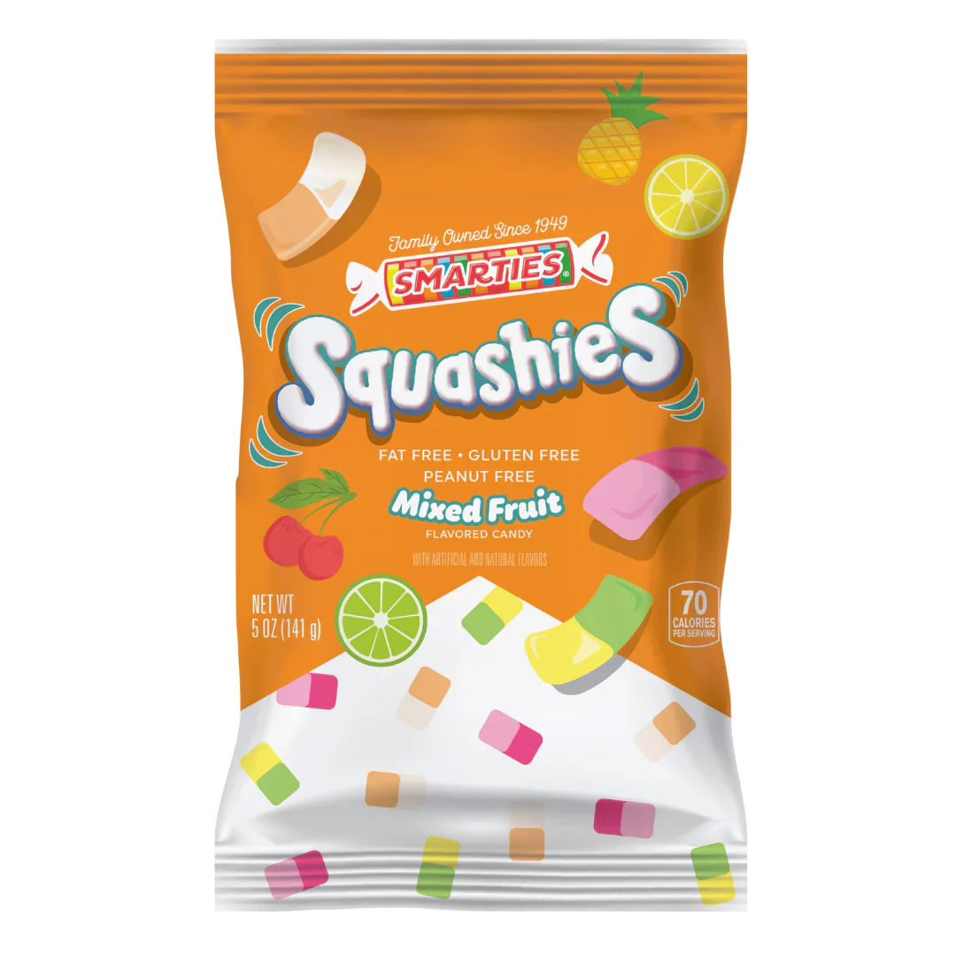Smarties Squashies Mixed Fruit (5oz)