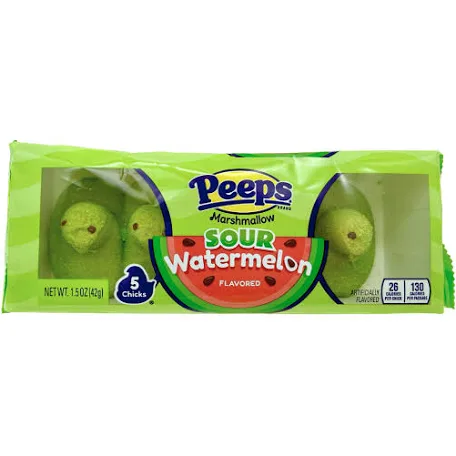 Sour Watermelon Peeps (5ct)