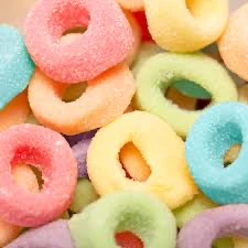 Sugared Gummy Loops (12oz)