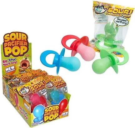 Sour Pacifier Pops (one)