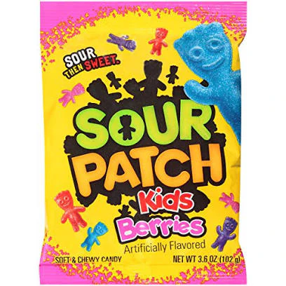 Sour Patch Kids Berries (3.6oz)