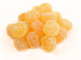 Sour Peach Gummy Dots (12oz)