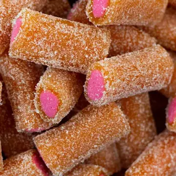 Sour Peach Mini Dynamite Sticks (8oz) - Swedish