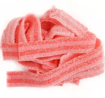 Sour Power Cherry Raspberry Belts (8oz)