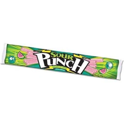 Sour Punch Watermelon Straws (2oz)