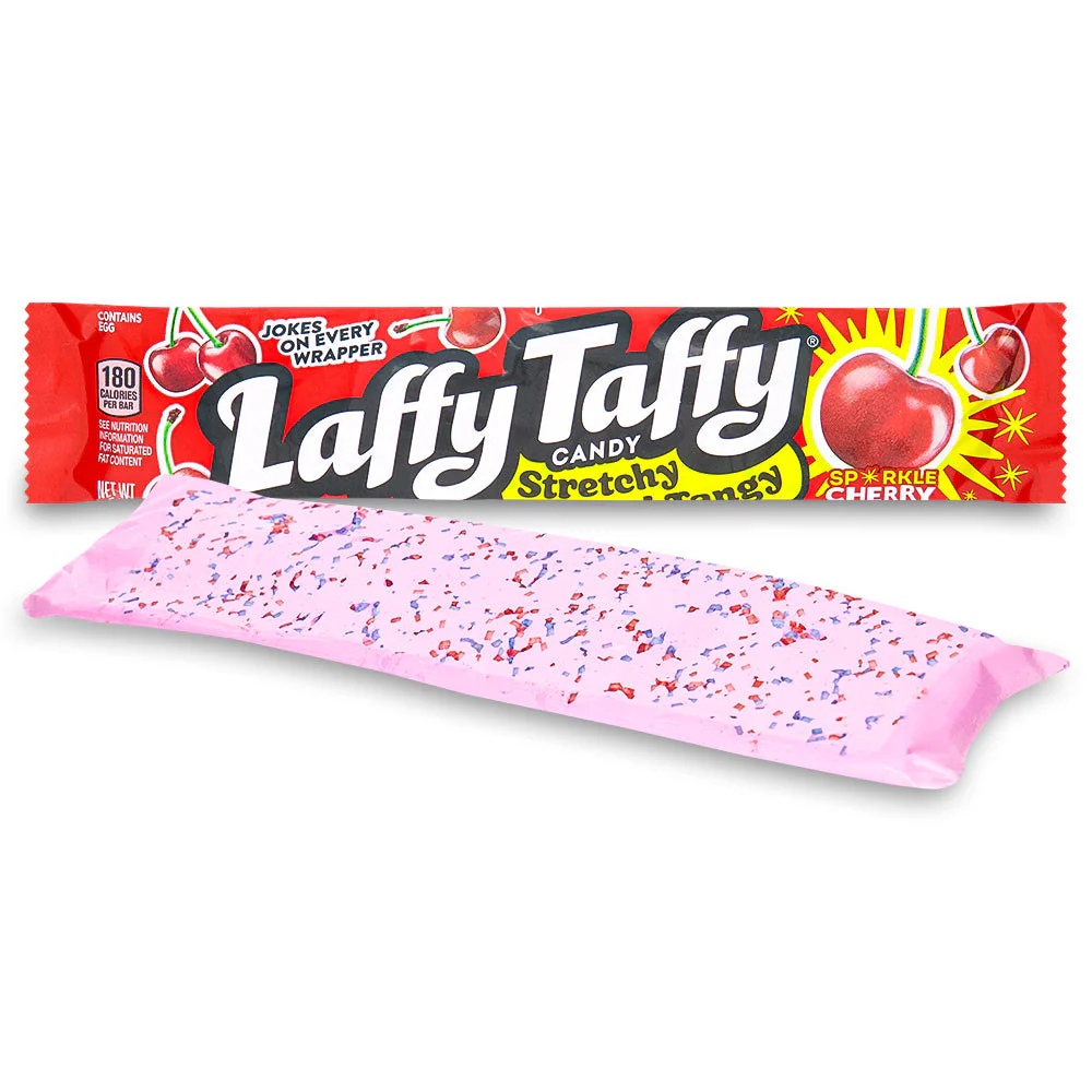 Sparkle Cherry Laffy Taffy 1.5oz Bar