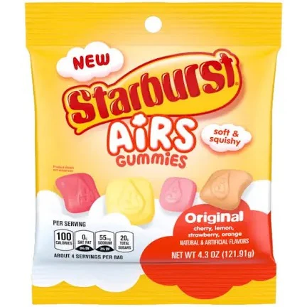 Starburst Airs Gummies Original (4.3oz)