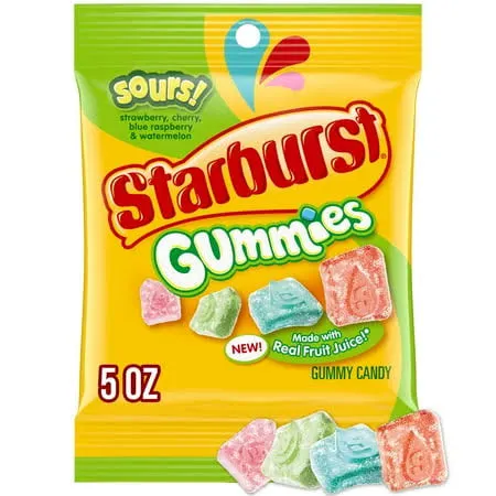 Starburst Gummies Sours (5oz)