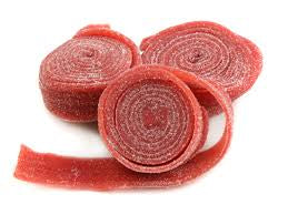 Strawberry Sour Rolled Belts (6ct)