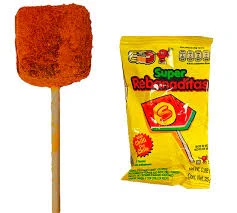 SUPER REBANADITA SANDIA (WATERMELON) W/CHILI POWDER LOLLIPOP