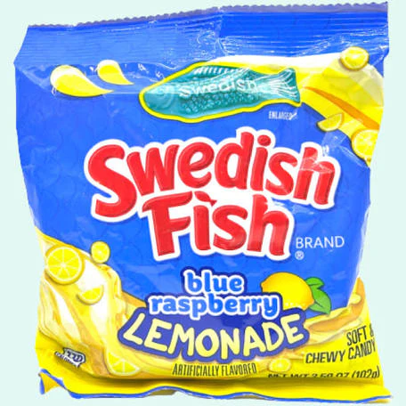 Swedish Fish - Blue Raspberry Lemonade (8oz)