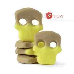 Swedish Style Candy - Banana Toffee Skulls (8oz)