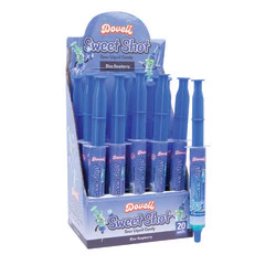 Sweet Shot Blue Raspberry Candy Gel (one)