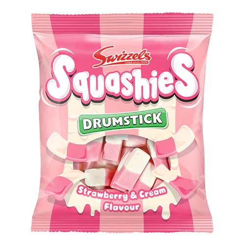 Swizzels Squashies - Strawberry and Cream (120g)