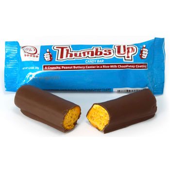 Thumbs Up Vegan Candy Bar
