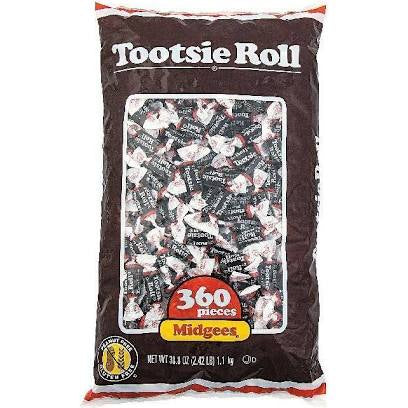 Tootsie Rolls 360ct (2.42 lb Bag)