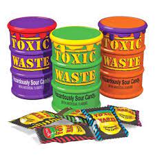 Toxic Waste Sour Candy Special Edition Color Drum 1.7 oz. (One)