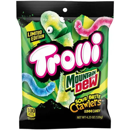 Trolli Mountain Dew Sour Crawlers (4.25oz)