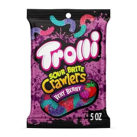 Trolli Sour Brite Crawlers - Very Berry (5oz)