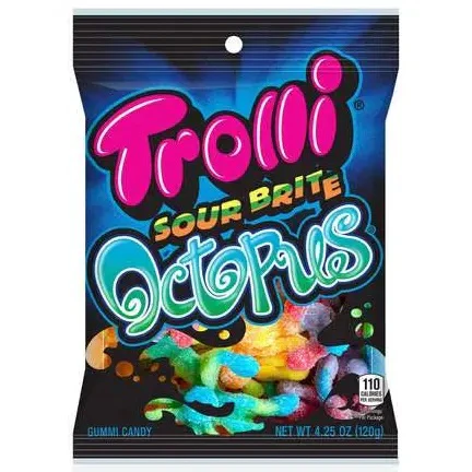 Trolli Sour Brite Octopus (4.25oz)