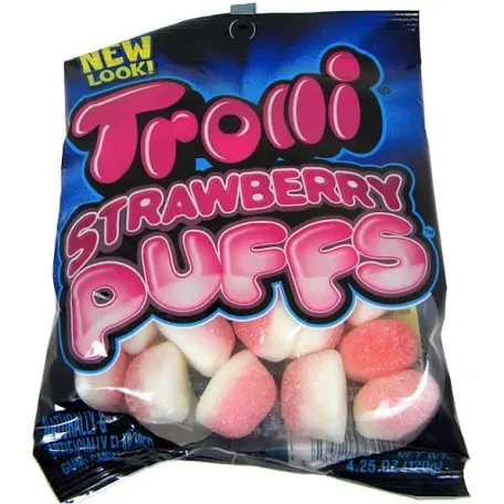 Trolli Strawberry Puffs (4.25oz)