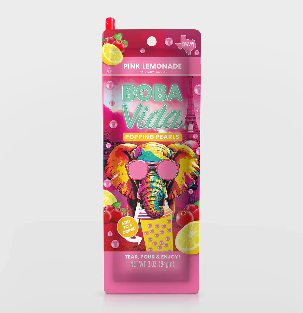 Pink Lemonade Popping Boba (3oz)