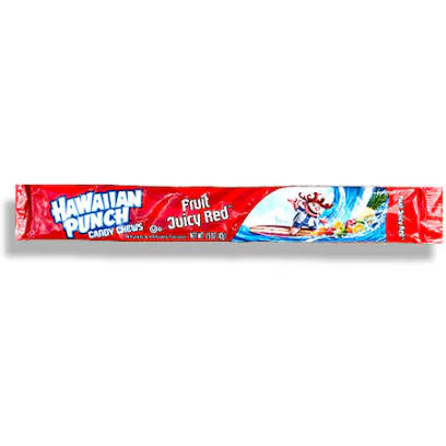 Hawaiian Punch Fruit Juicy Red Candy Chew Bar 0.8oz