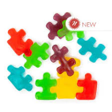 Gummy Puzzle Pieces (12oz)