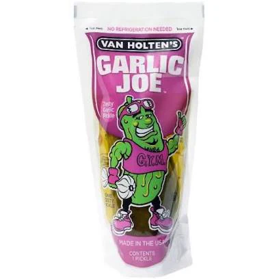 Van Holten’s Garlic Joe Pickle in a Pouch (One)