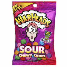 Warheads Chewy Cubes (5oz)